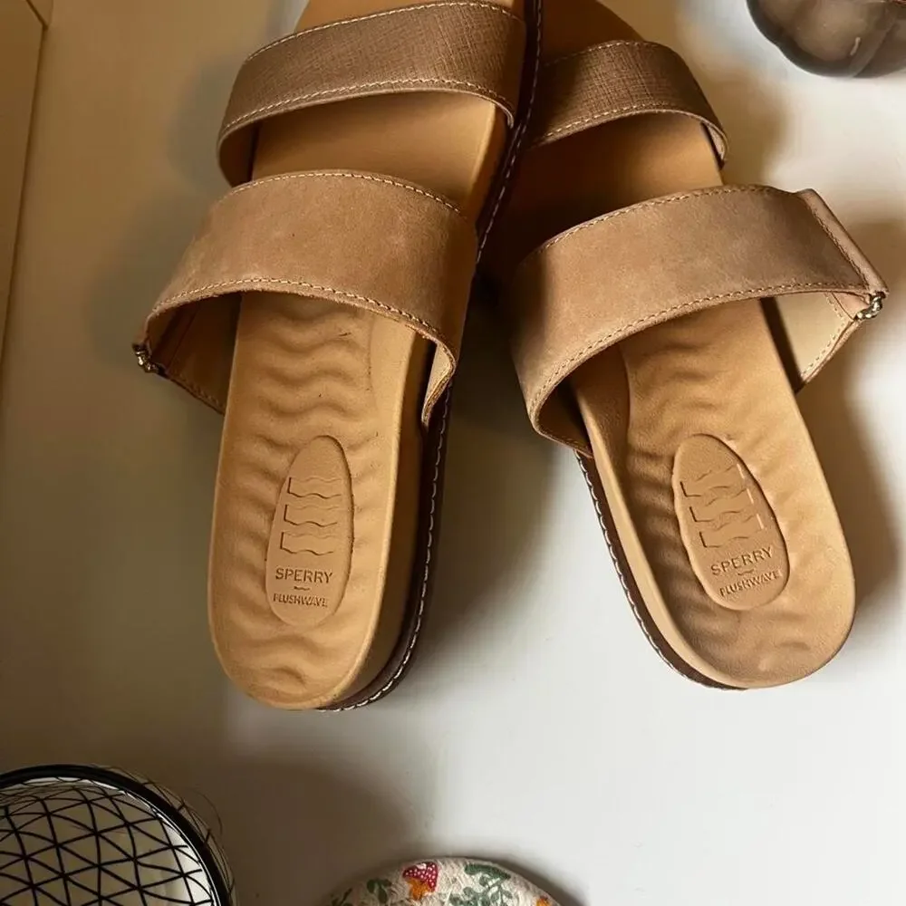 Sperry two strap slide sandals